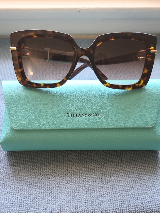Tiffany & Co. Accessories - New & Authentic Tiffany Sunglasses Model TF 4199, Tortoise, 53-18-140 ,